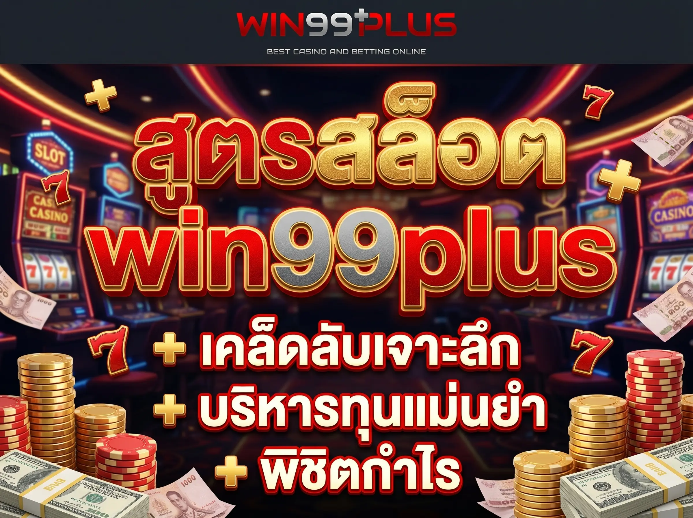 สูตรสล็อต win99plus เคล็ดลับเจาะลึก บริหารทุนแม่นยำ พิชิตกำไร