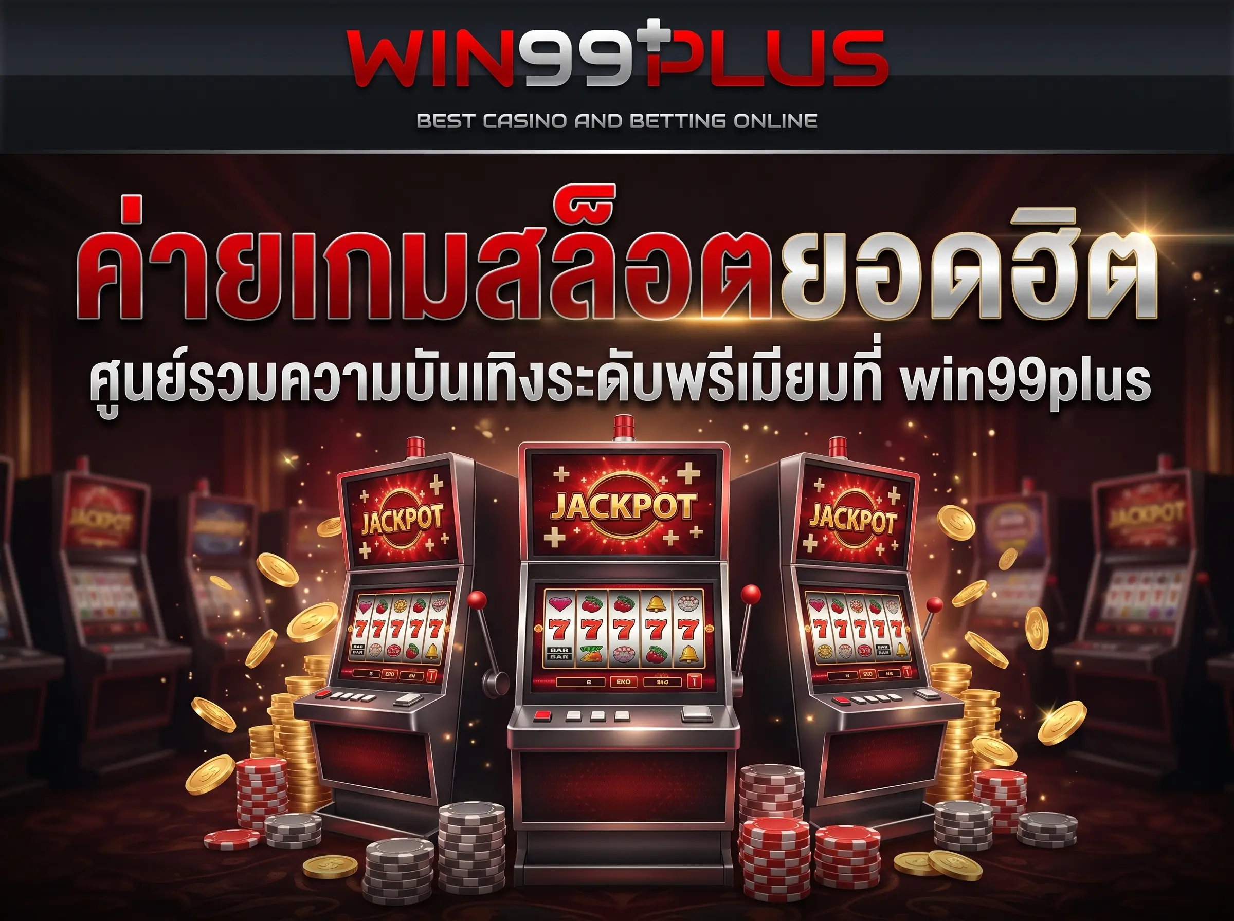 ค่ายเกมสล็อต ยอดฮิต ศูนย์รวมความบันเทิงระดับพรีเมียมที่ win99plus