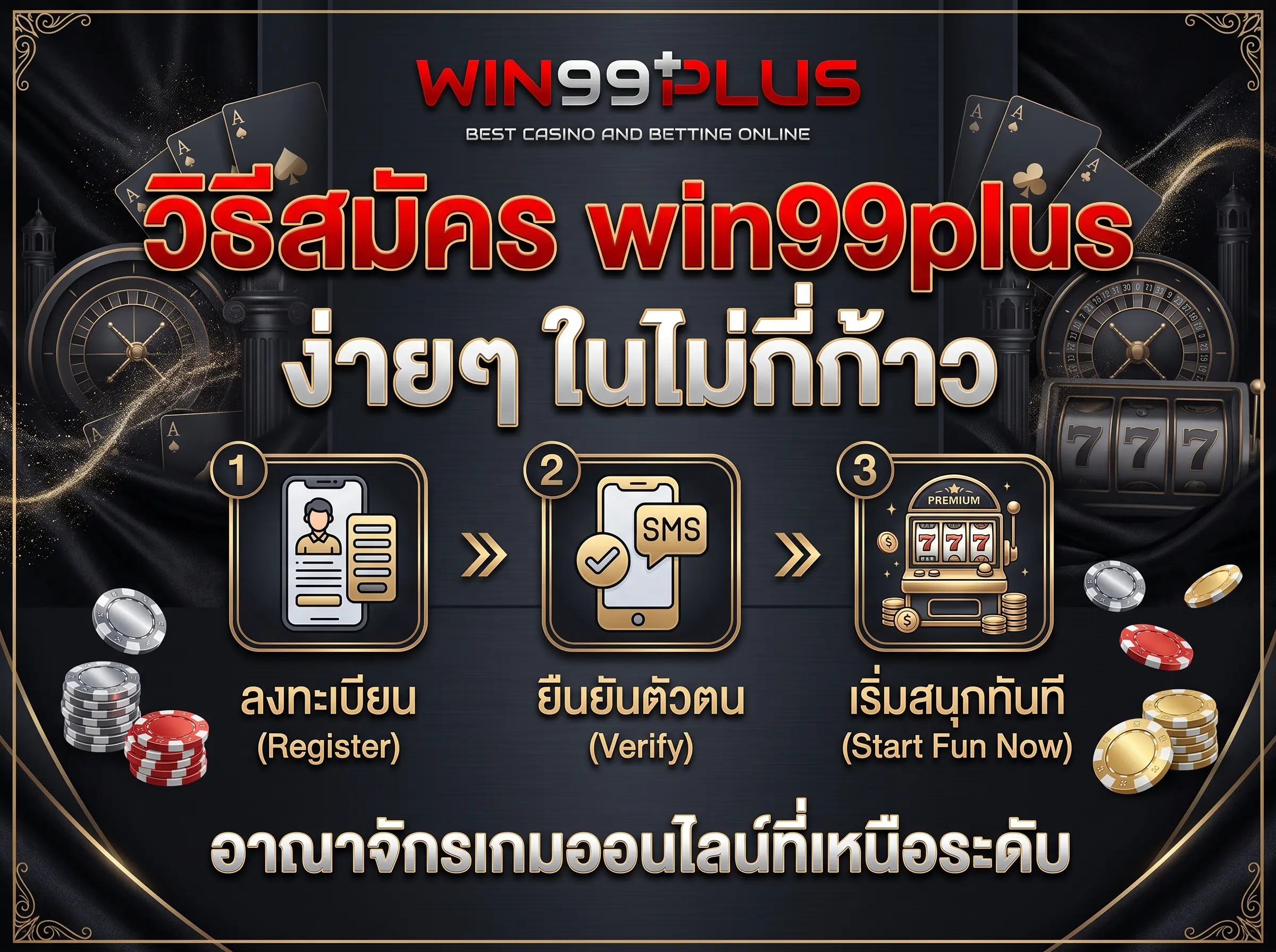 วิธีสมัคร win99plus ง่ายๆ ในไม่กี่ก้าว อาณาจักรเกมออนไลน์ที่เหนือระดับ