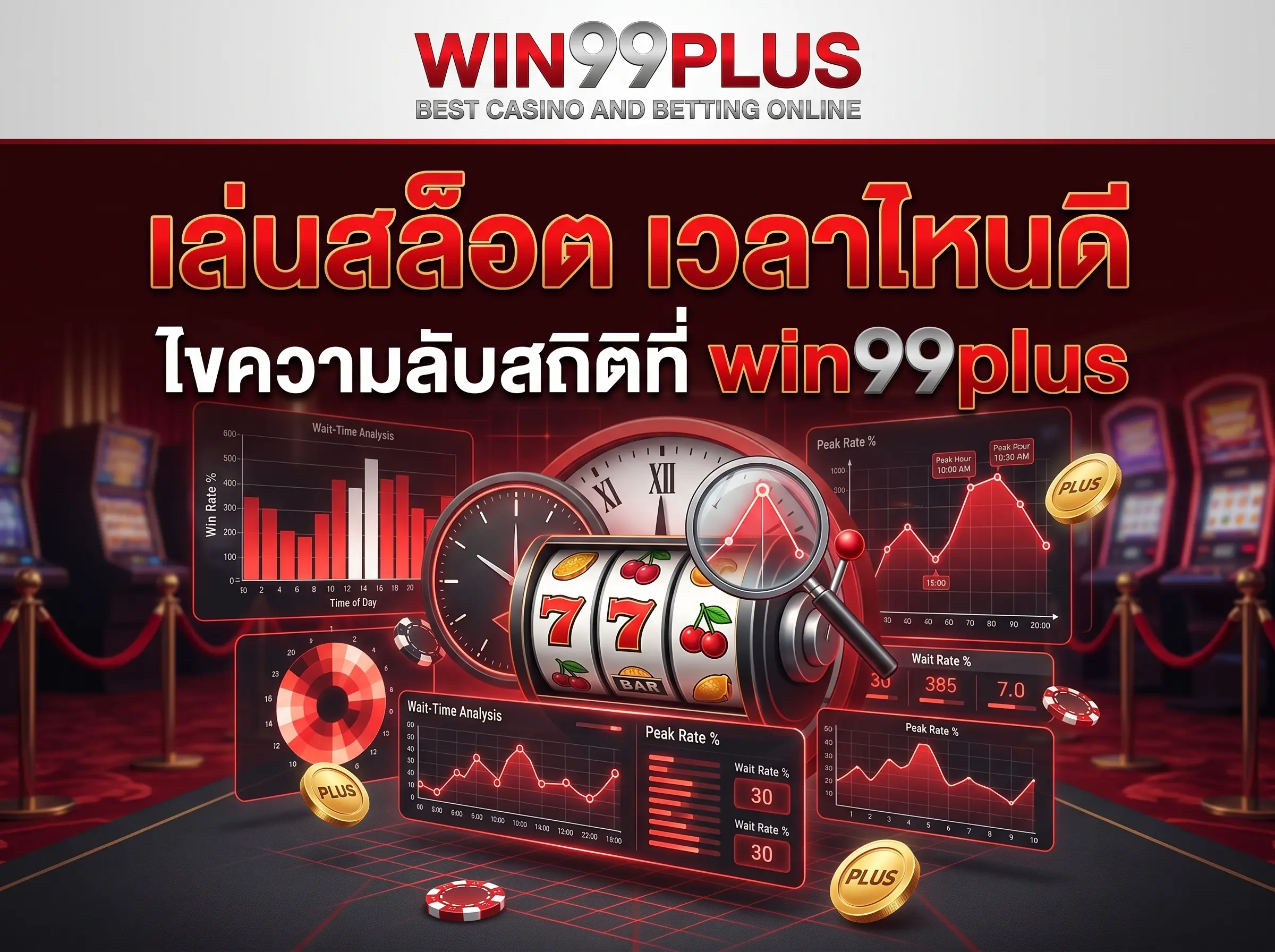 เล่นสล็อต เวลาไหนดี ไขความลับสถิติที่ win99plus
